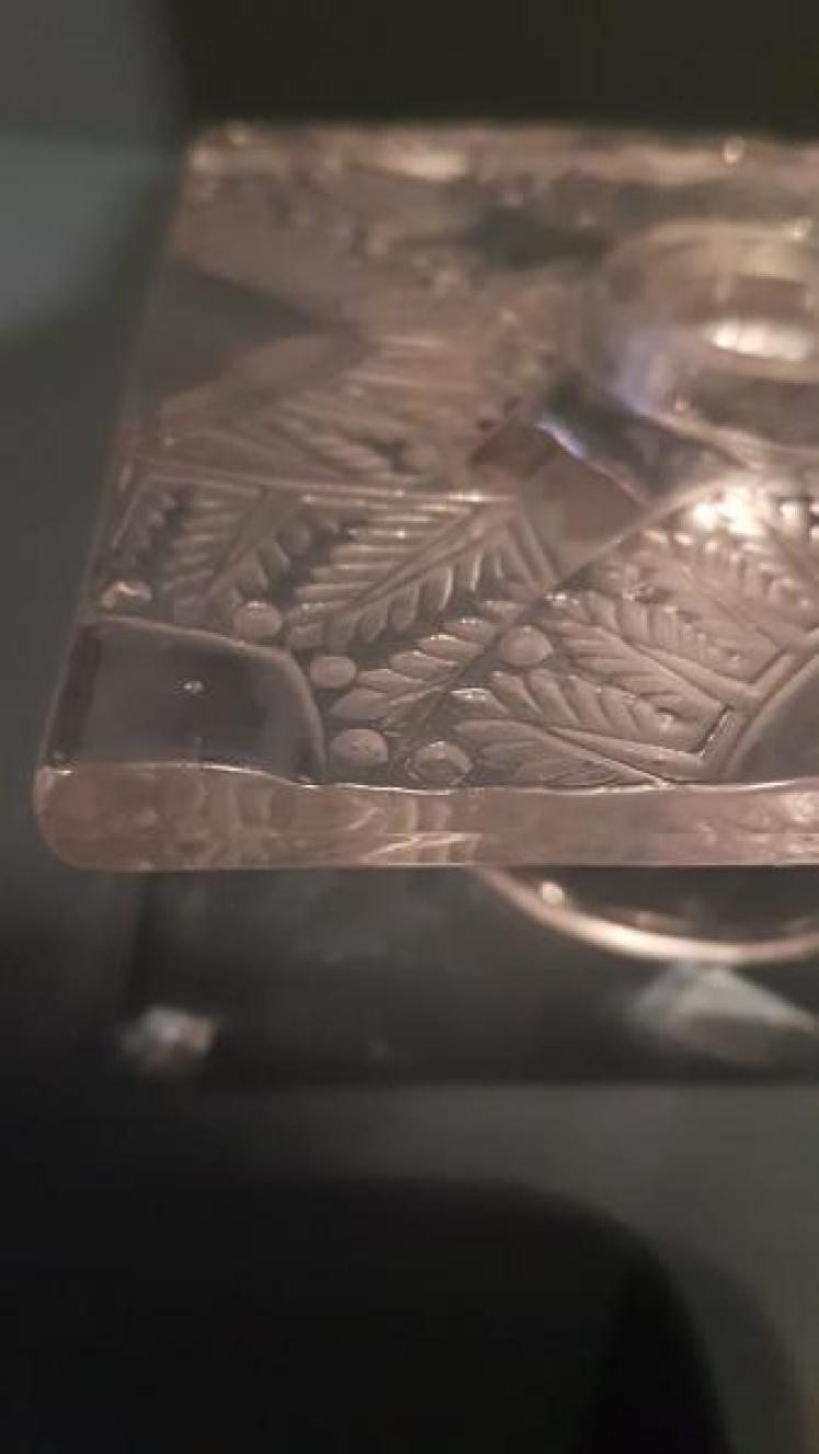 Pair of Lalique Chantily Pattern Candlesticks - Image 7