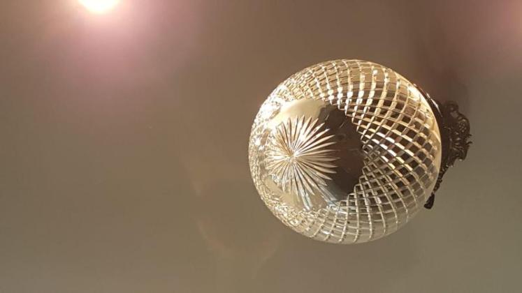 Superb Large Bronze and Ormalu Pendant Light - Image 4