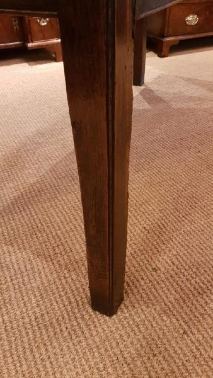 Superb George III Oak 6 Seater Table - Image 4