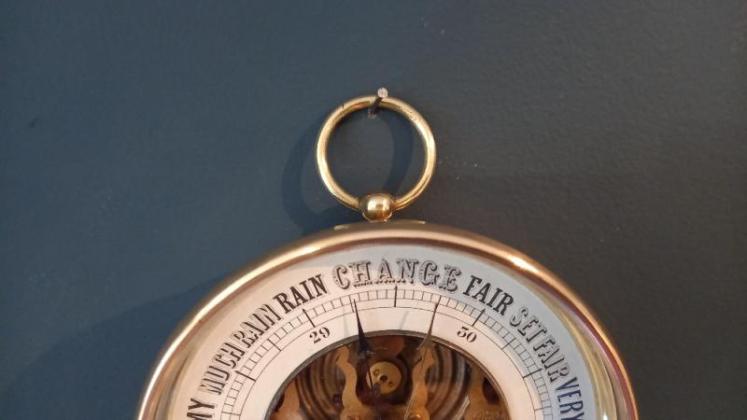 Small Antique Brighton Marine Barometer - Image 2