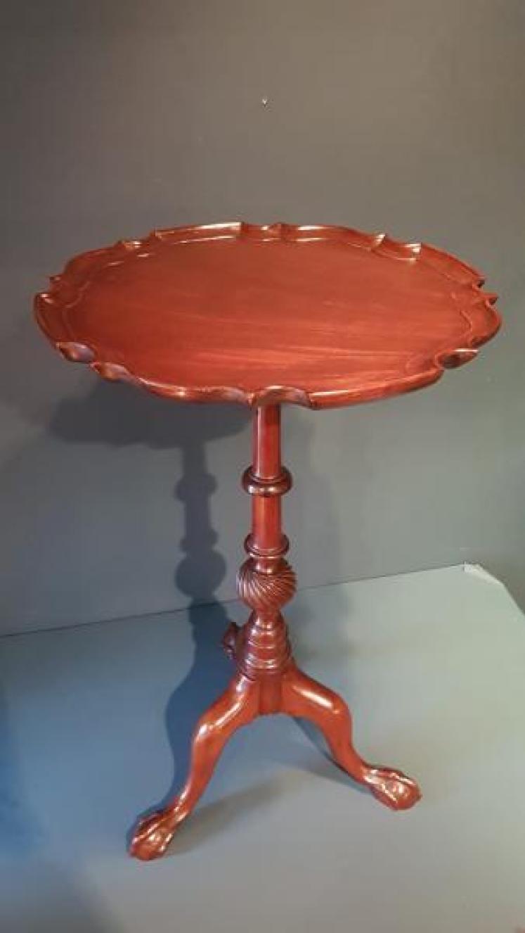 Edwardian Mahogany Occasional Table - Image 2