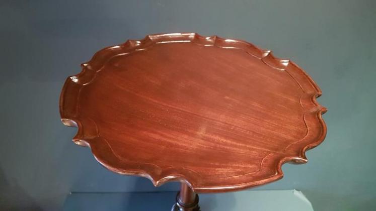 Edwardian Mahogany Occasional Table - Image 4
