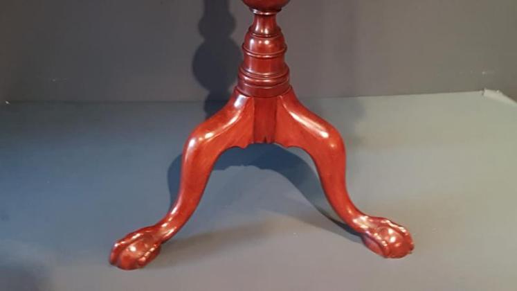 Edwardian Mahogany Occasional Table - Image 6