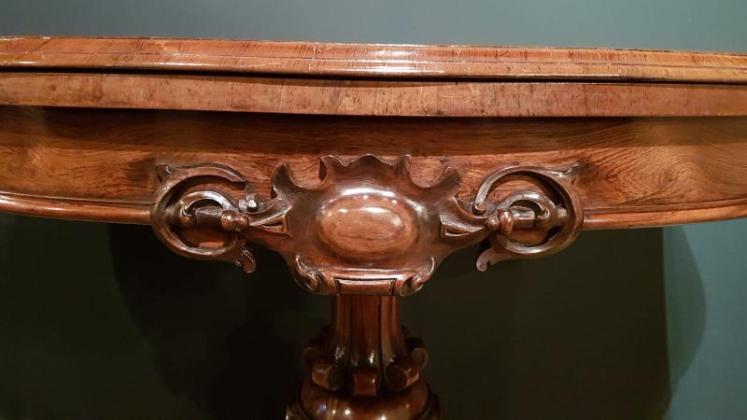 William IV Rosewood Side Table - Image 4