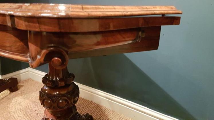 William IV Rosewood Side Table - Image 7