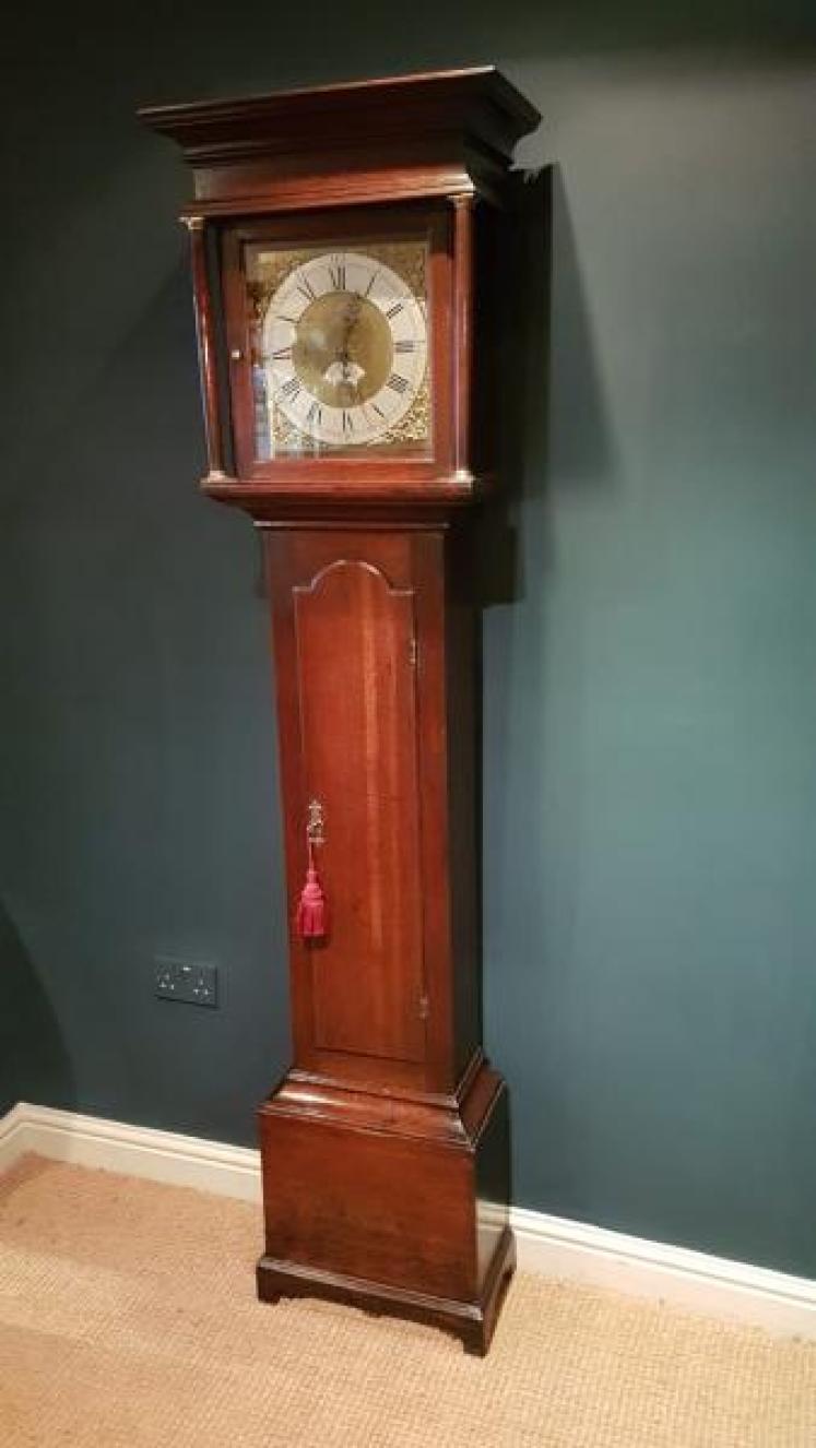 George II Simpson of Oakham Longcase Clock - Image 2