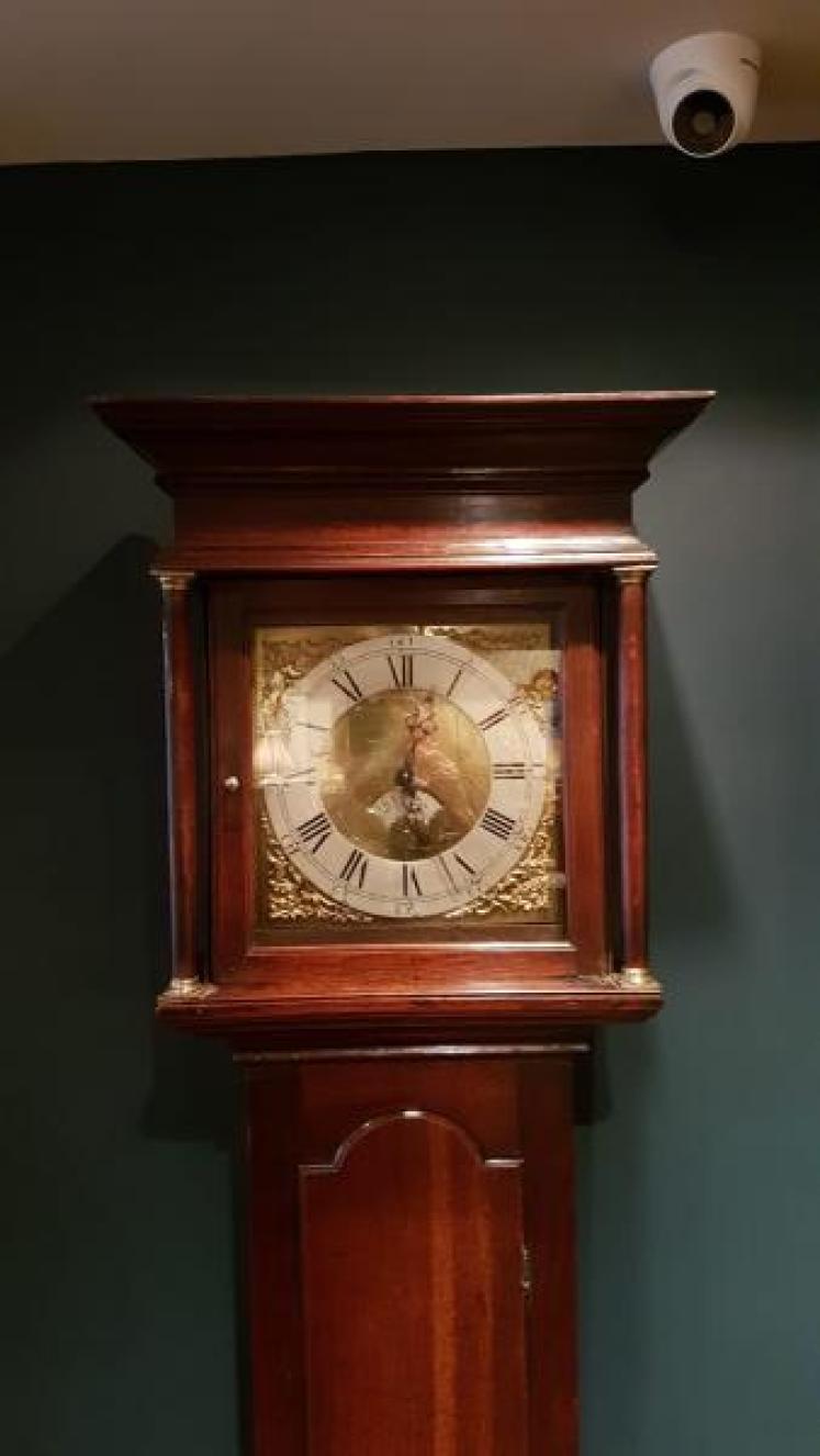 George II Simpson of Oakham Longcase Clock - Image 5