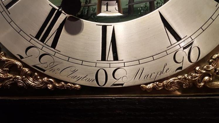 George III Oak Centre Second Sweep Longcase Clock - Image 3