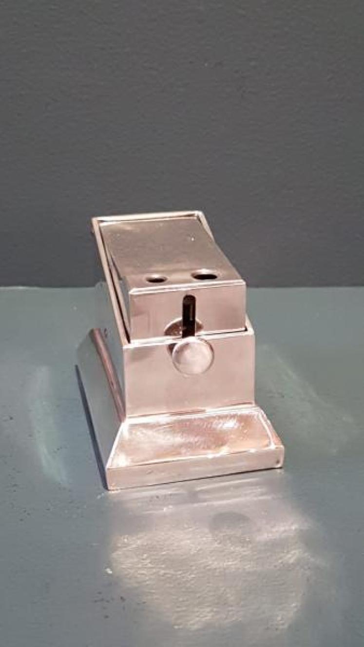 Edwardian Solid Silver Cheroot Cutter - Image 4