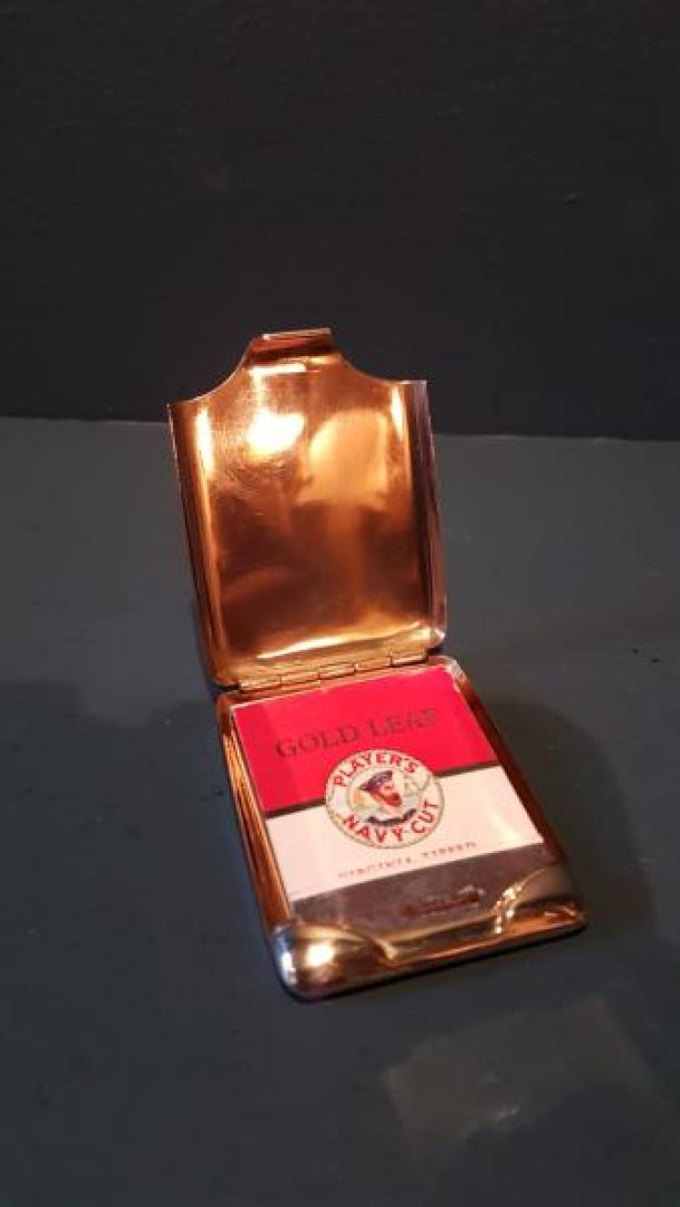 9ct Gold Engine Turned Match Case - Image 7