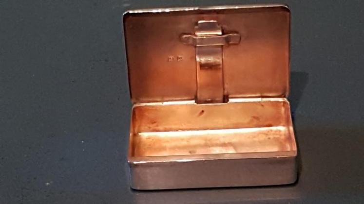 Silver and Enamel Trick Opening Vesta Case - Image 3