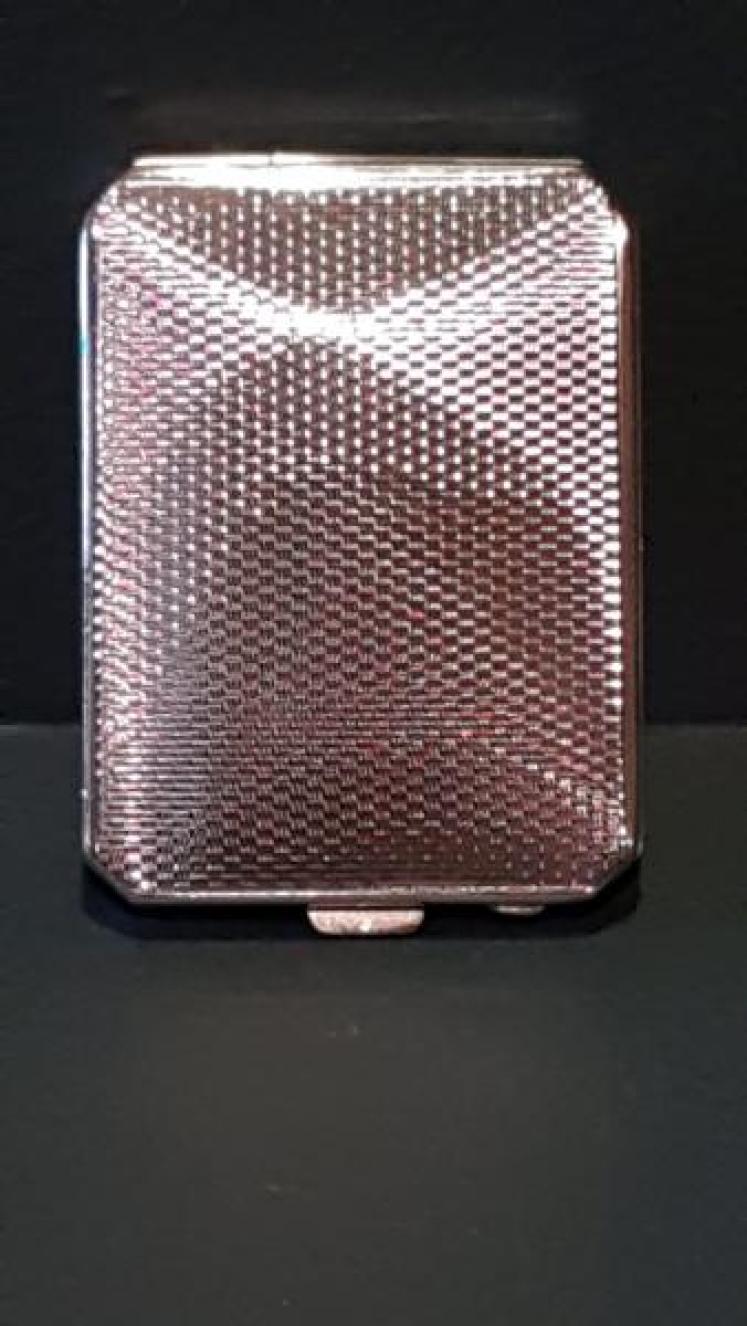 Silver George VI Coronation Match Book Case - Image 3