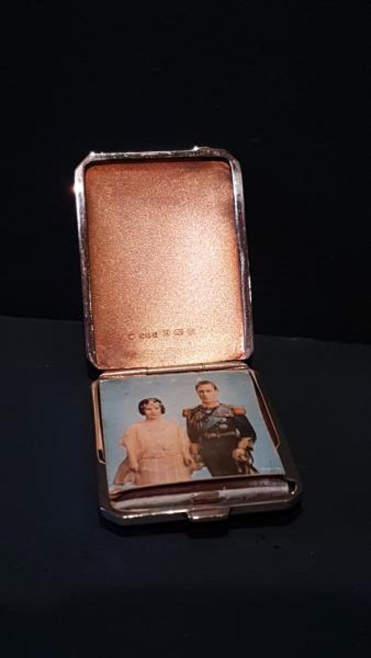 Silver George VI Coronation Match Book Case - Image 5