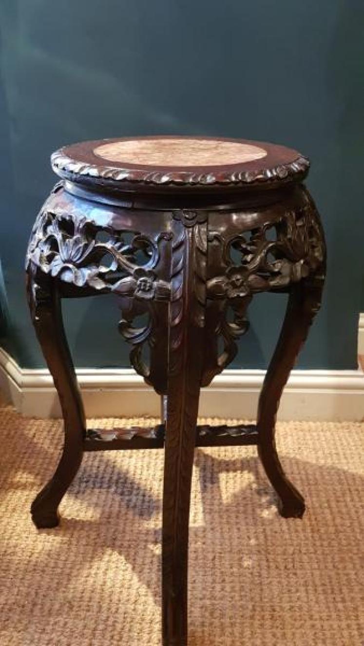 Victorian Oriental Oriental Jardiniere Stand - Image 6