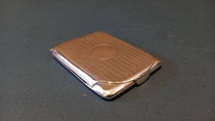 George V Period Silver Match Case Holder - Image 1