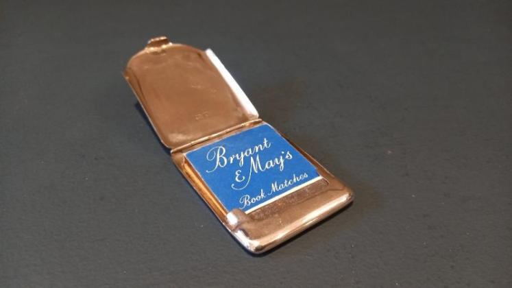 George V Period Silver Match Case Holder - Image 2