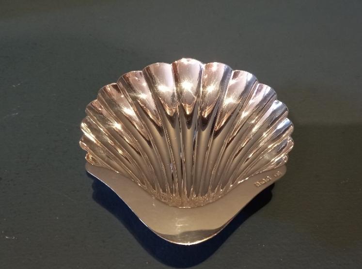 Edwardian Silver Shell Dish In Presentation Case - Image 2