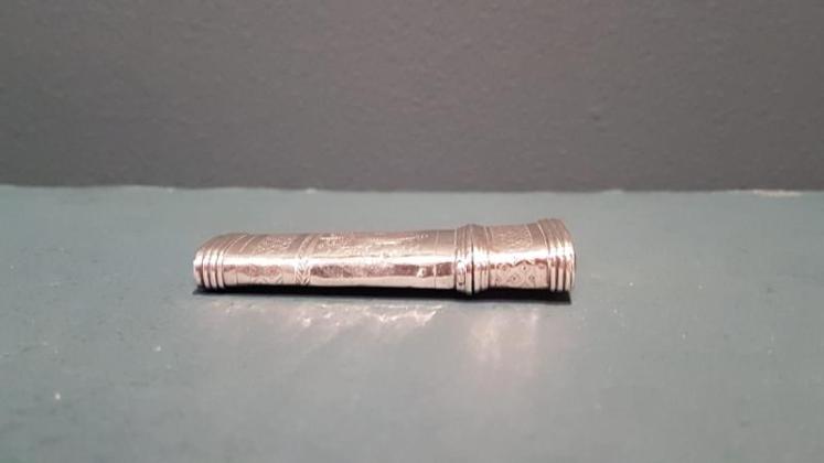George III Silver Flensing Knife Case and Knives  - Image 2