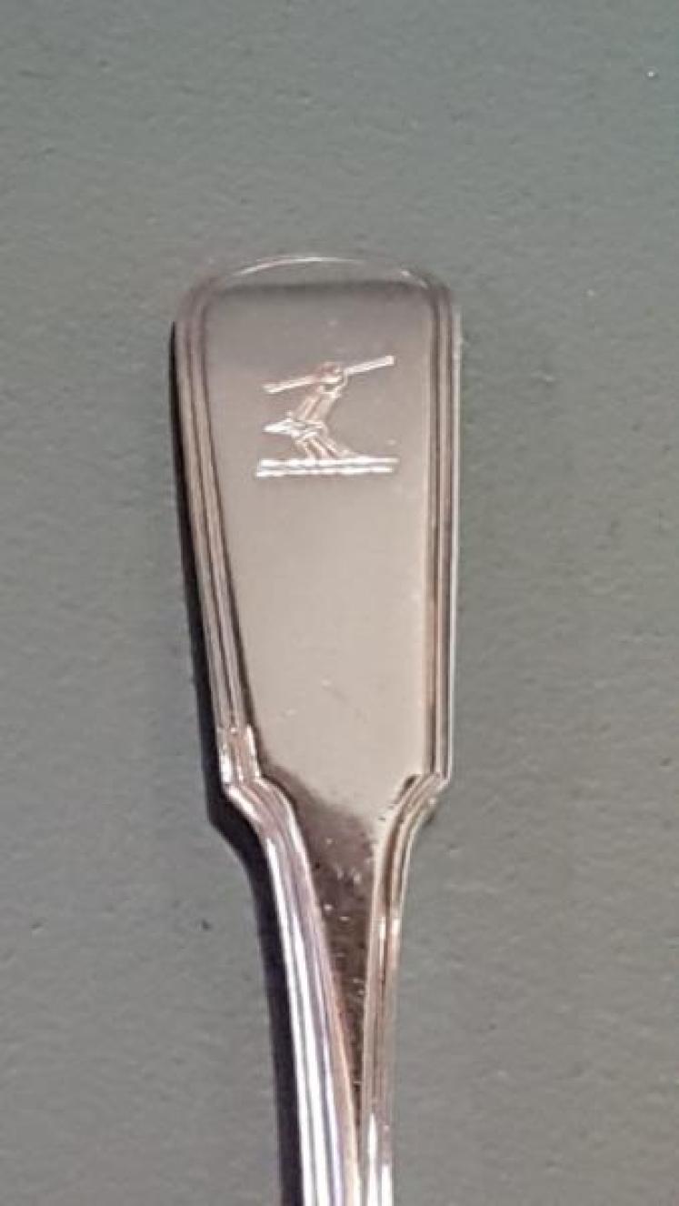 George III Silver Basting Spoon  - Image 2