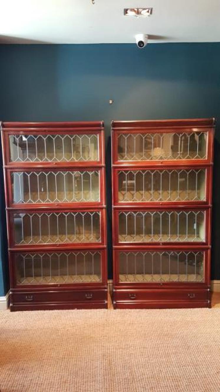 Matching Pair of Globe Wernicke Sectional Bookcases - Image 1