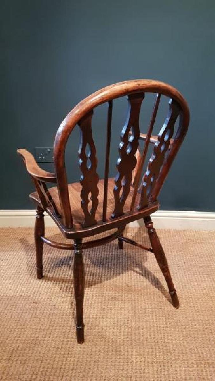 Matching Pair of Prior Windsor Chairs - Image 3