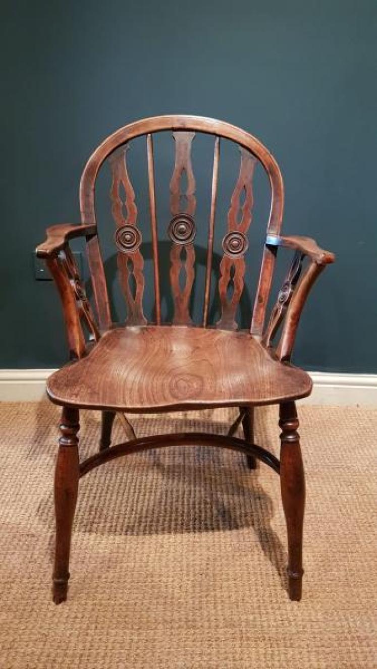 Matching Pair of Prior Windsor Chairs - Image 4
