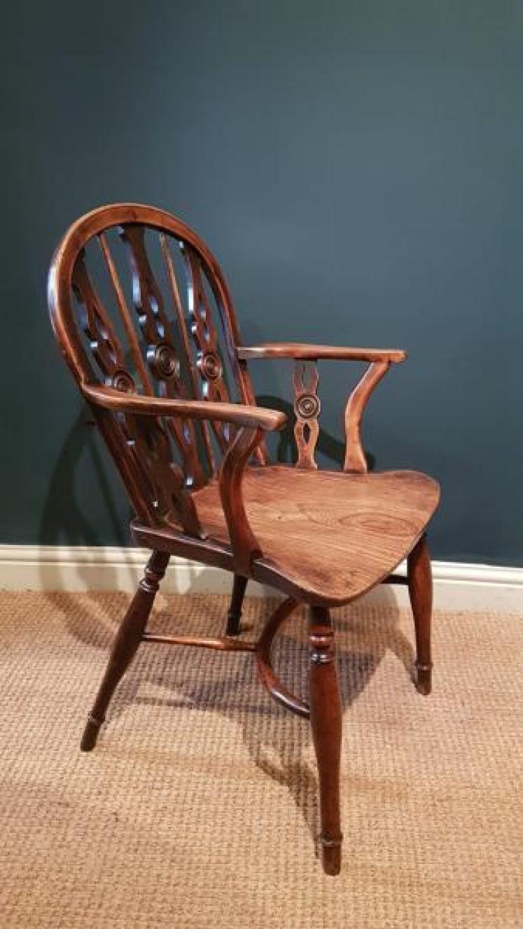 Matching Pair of Prior Windsor Chairs - Image 6