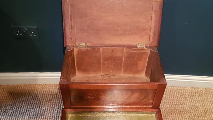 Set of Early Victorian Mahogany Library Steps - Image 4
