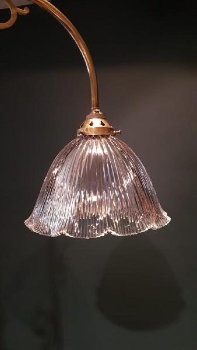 Late Victorian Brass Chandelier - Image 2