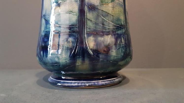 Large Moorcroft Hazeldene for Liberty Vase - Image 6