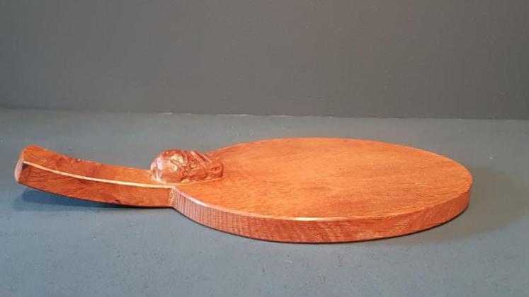 Rabbit Man Peter Heap Oak Cheese Board - Image 4