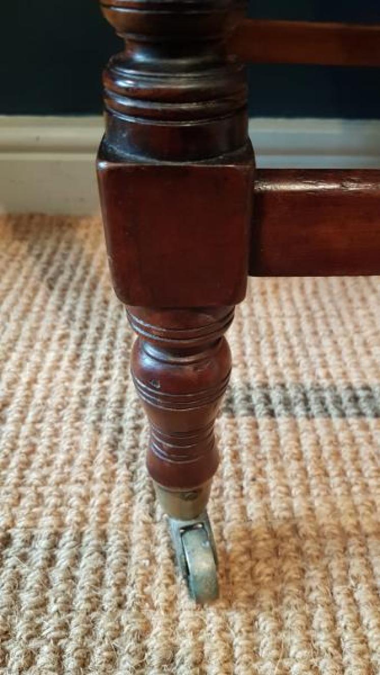 Pair of Victorian Marble Topped Lamp Tables - Image 4