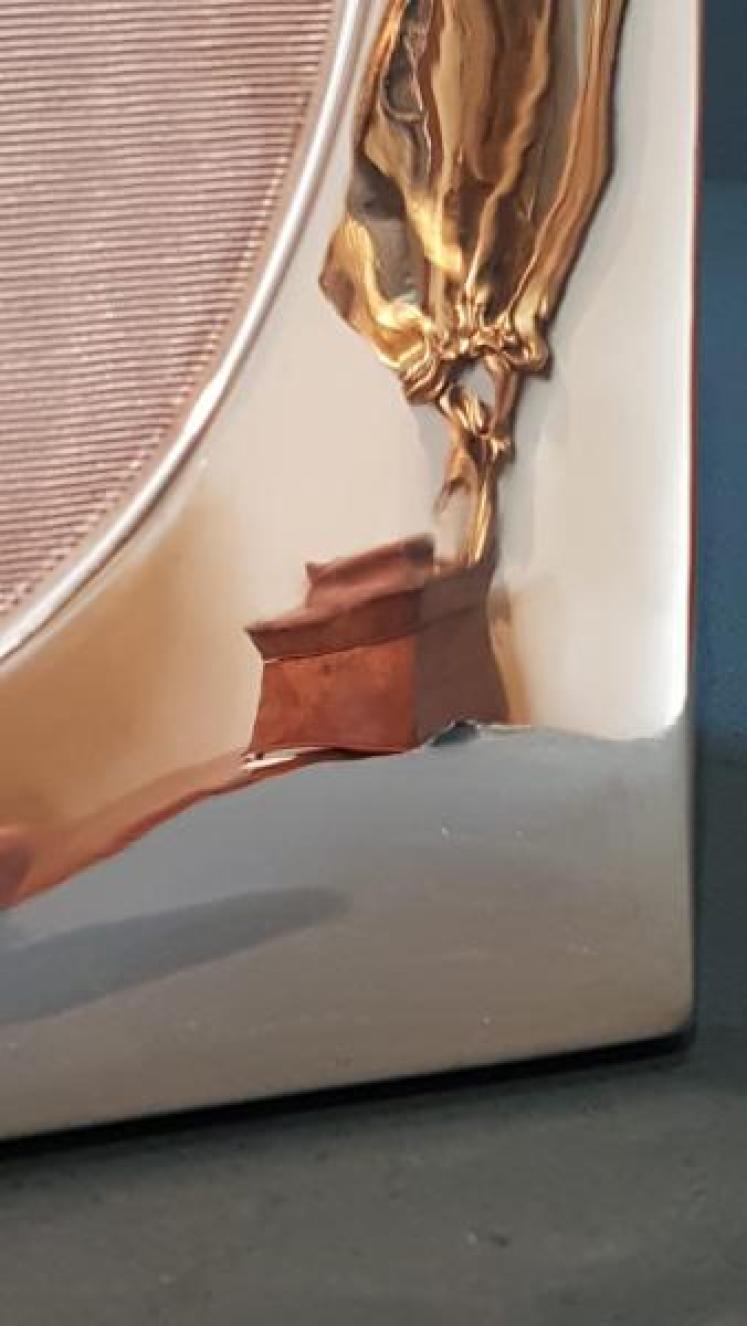 Art Nouveau Silver Photo Frame - Image 3