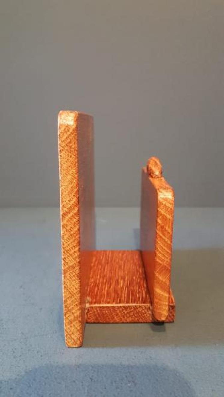 Rabbit Man (Peter Heap) Oak Letter Rack - Image 2