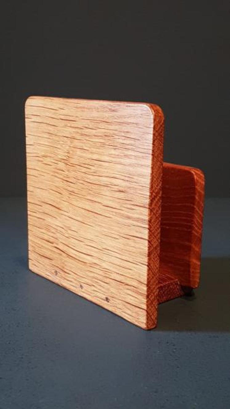 Rabbit Man (Peter Heap) Oak Letter Rack - Image 6