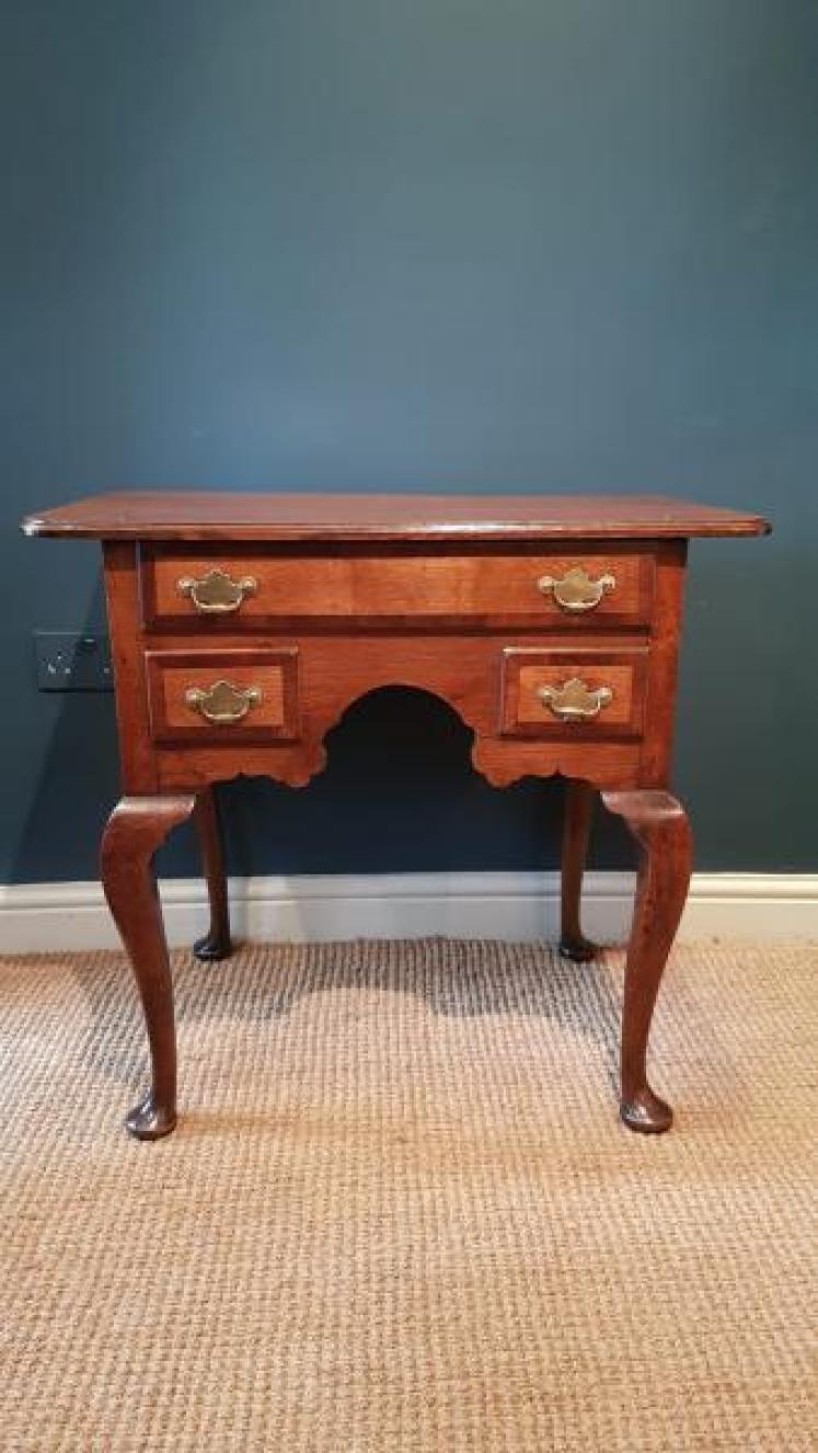 George II Oak Low Boy  - Image 1