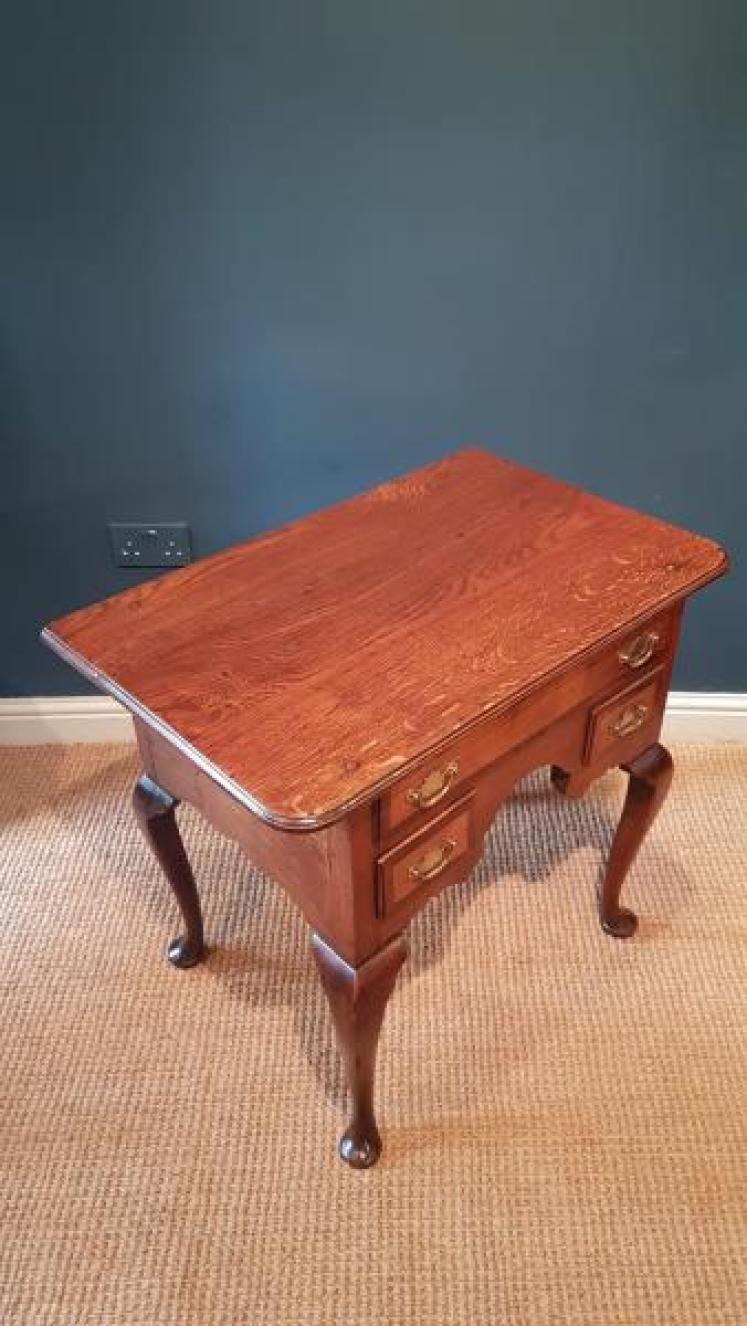 George II Oak Low Boy  - Image 2