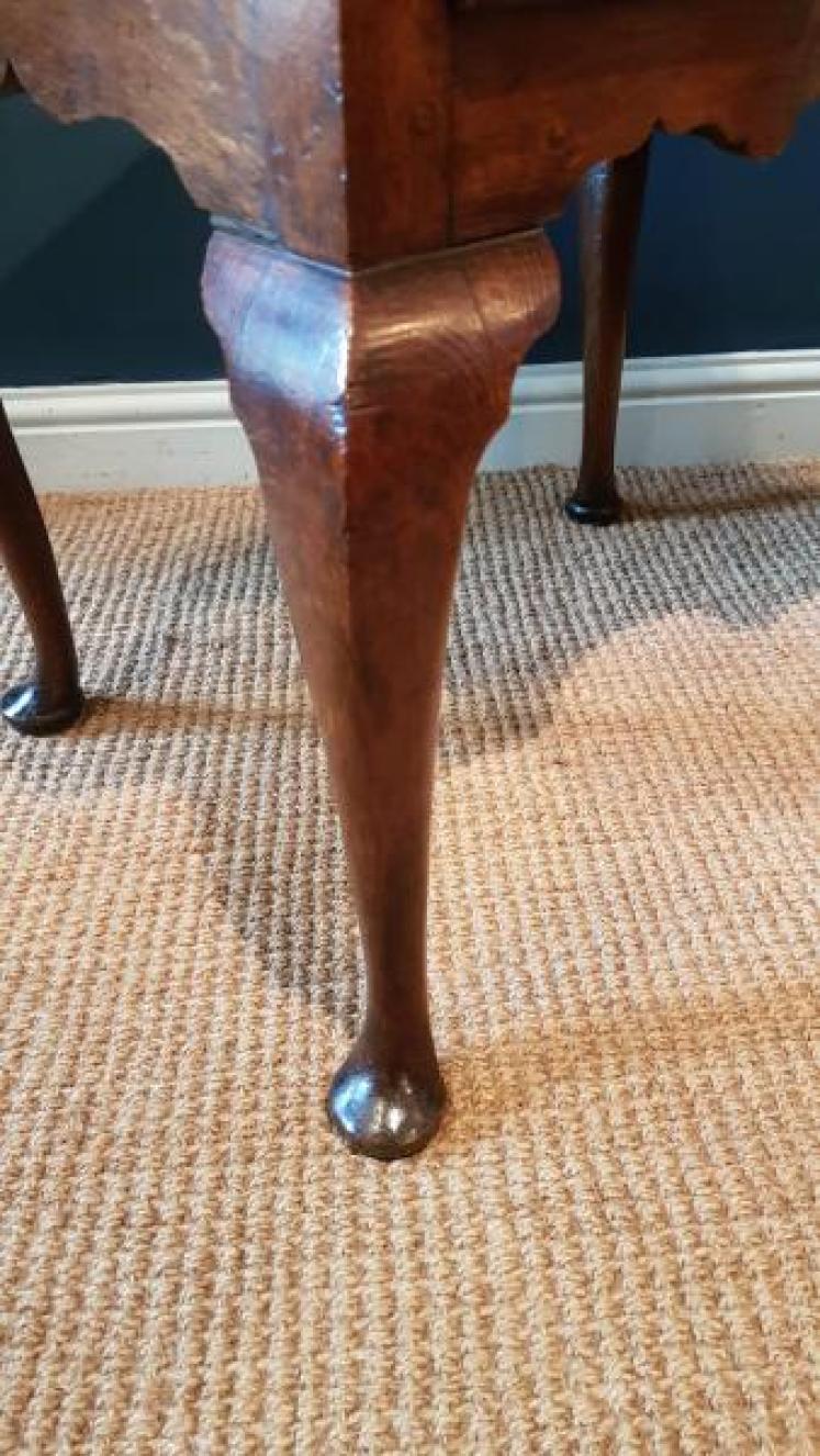 George II Oak Low Boy  - Image 4