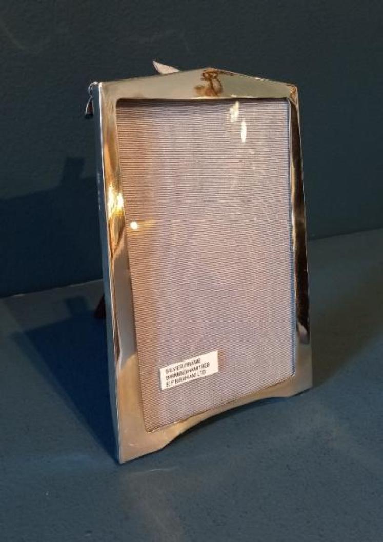 Art Deco Period Silver Photo Frame - Image 6
