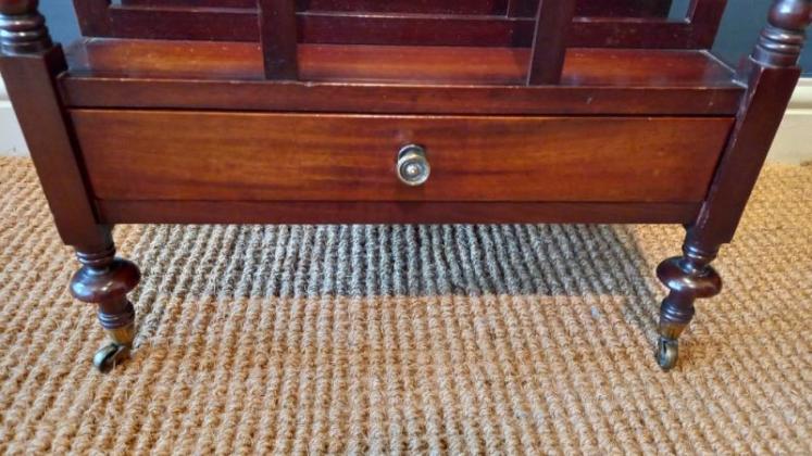 Regency Period Mahogany Canterbury - Image 3