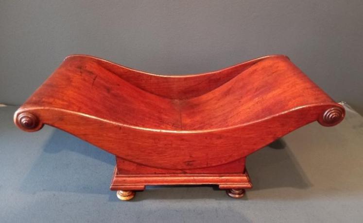 George III Period Mahogany Cheese Coaster - Image 1
