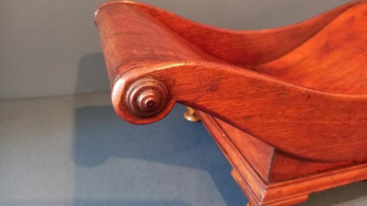 George III Period Mahogany Cheese Coaster - Image 3