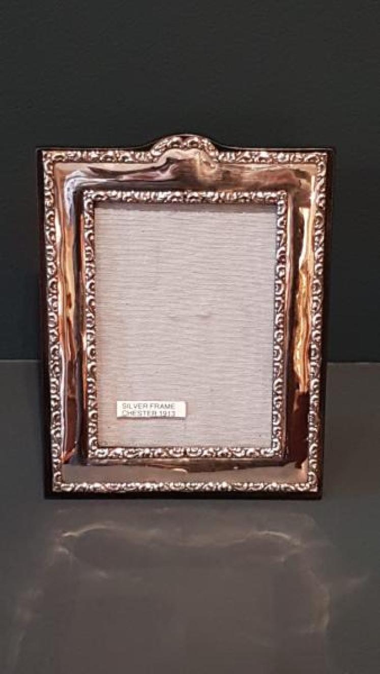 George V Chester Silver Photo Frame  - Image 7