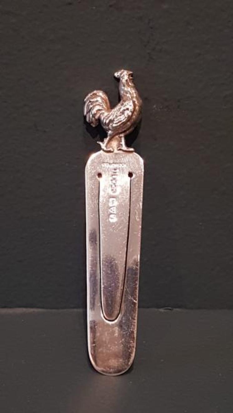 Sampson Morden Silver Cockerell Bookmark  - Image 1
