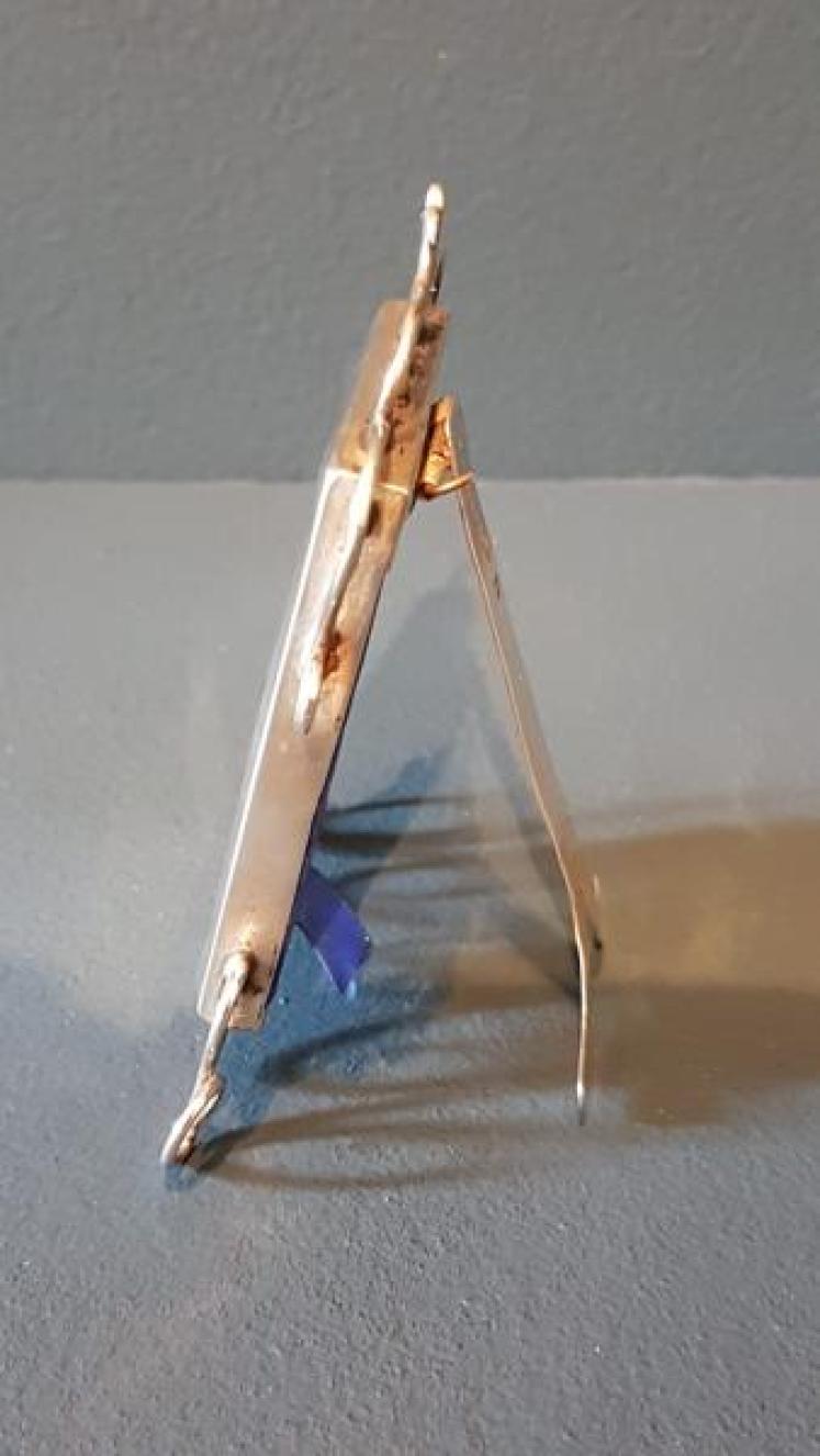 Small Victorian Silver Wire Work Frame - Image 3