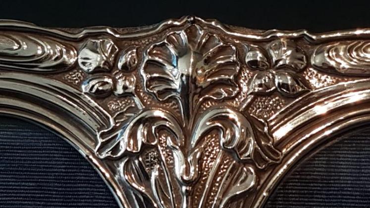 Edwardian Silver Art Nouveau Picture Frame - Image 4