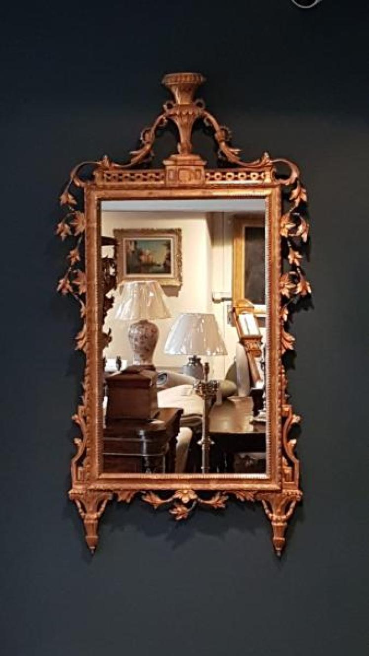Superb Victorian Timber Gilt Mirror - Image 1