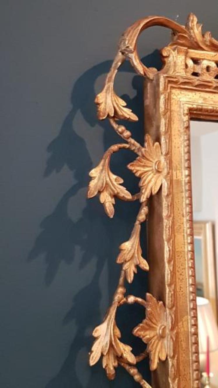 Superb Victorian Timber Gilt Mirror - Image 5