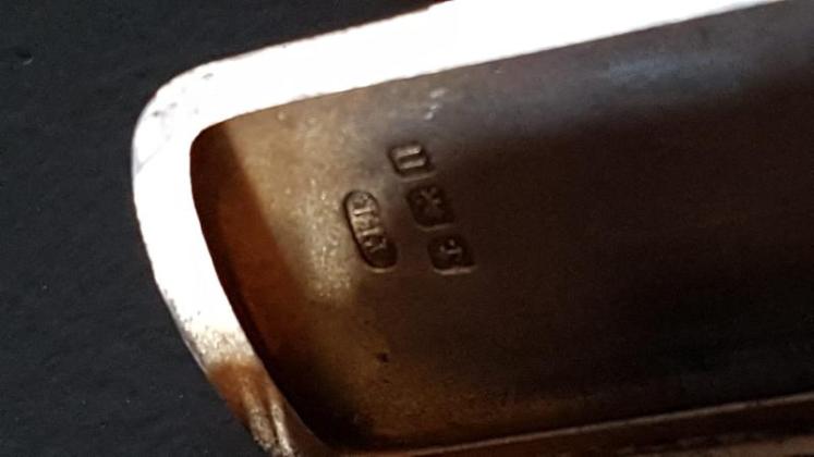 Edwardian Silver Two Section Pin Case - Image 3