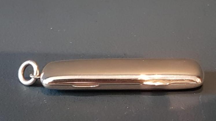 Edwardian Silver Two Section Pin Case - Image 6